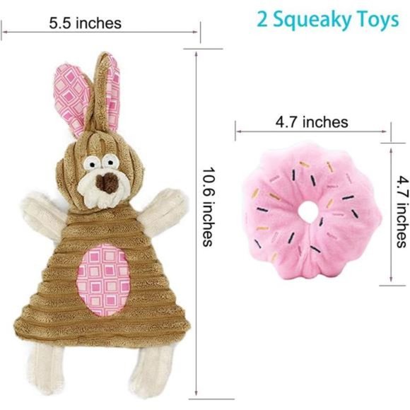 Puppy Toy for Teething,Puppy ChewToys for Small Dogs,Crinkle Dog Toy Small Breed - Picture 3 of 6